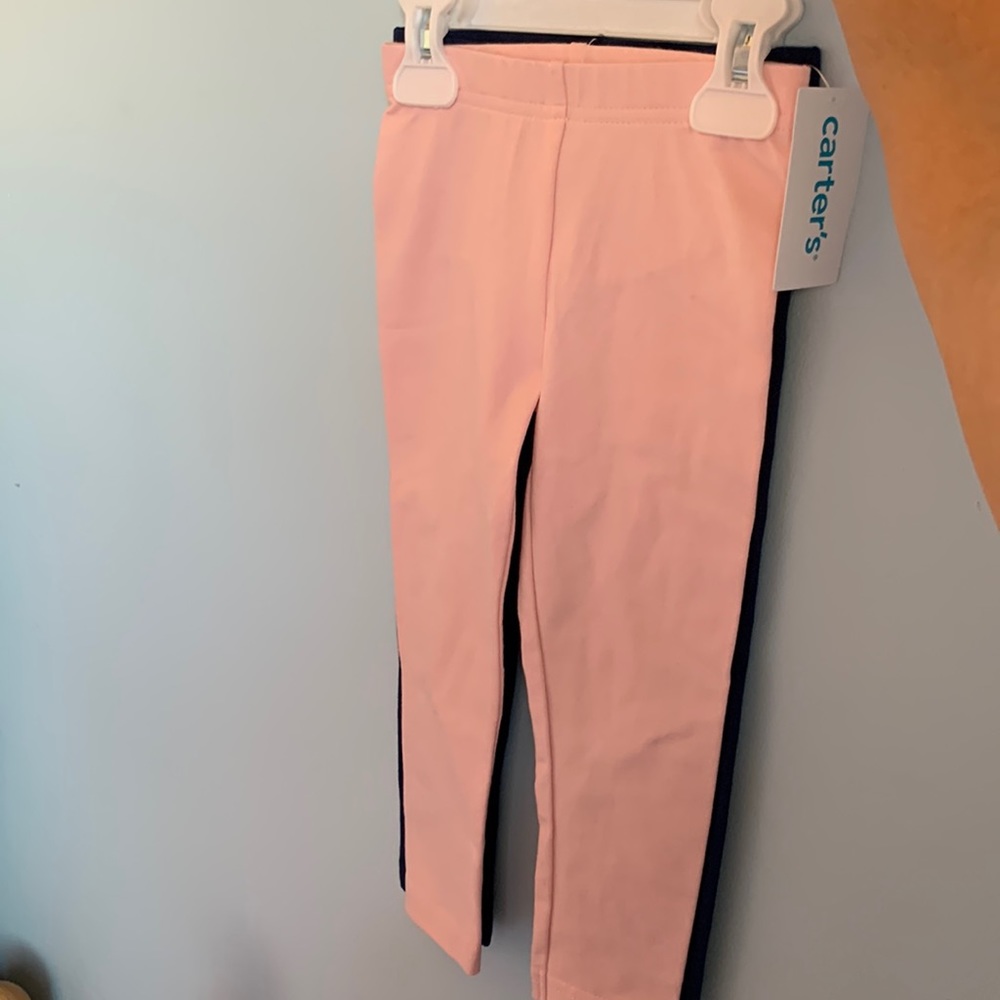 Carter’s legging 2 pk pink/navy